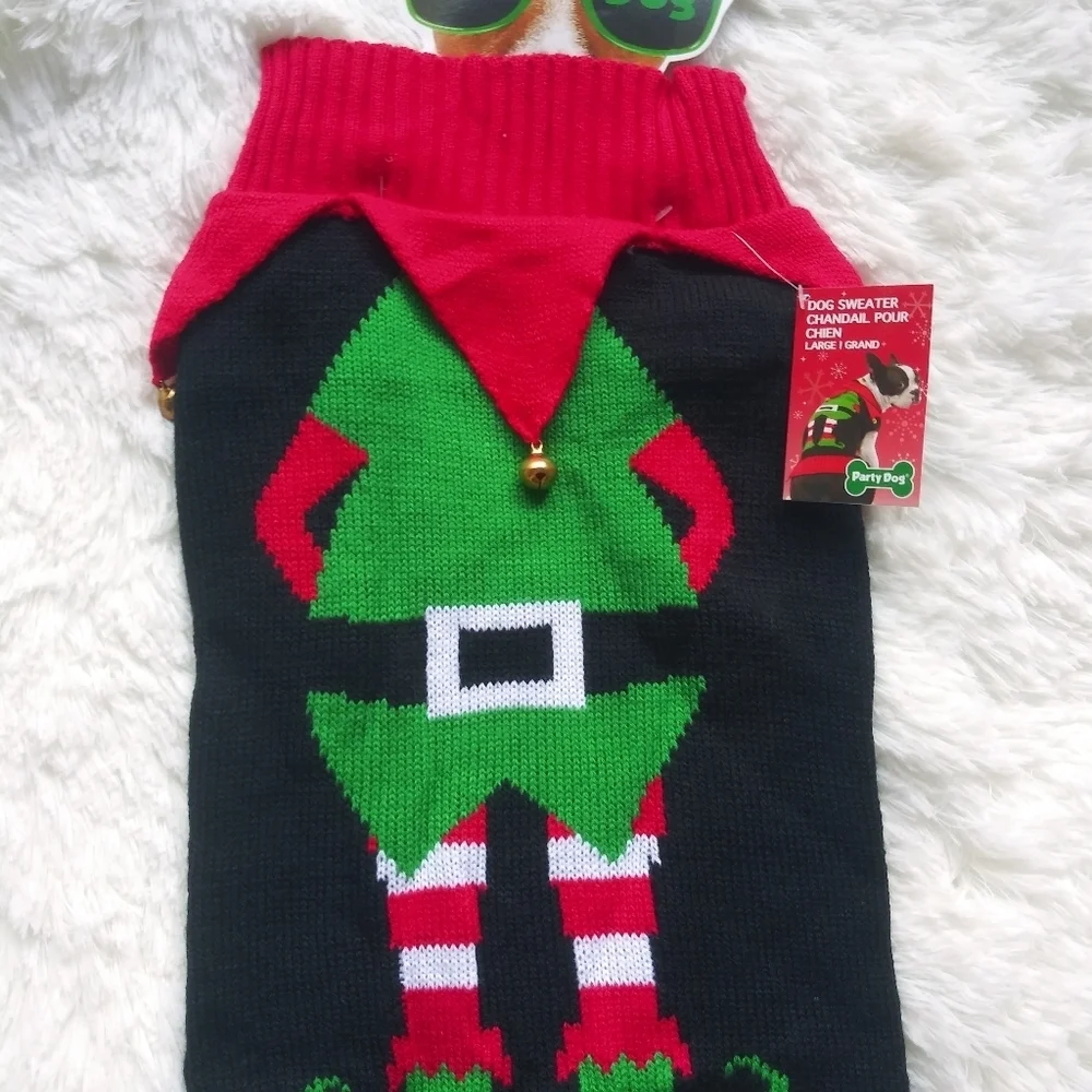 🎯🎯 SALE 🎯🎯 NWT Dog pets Elf Sweater Sz Med